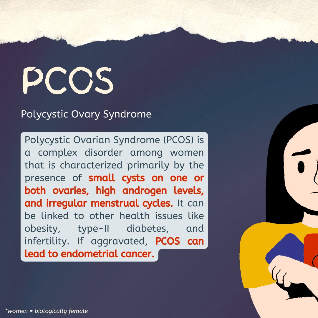 UPPreMedSoc's tweet photo. If you are someone who has irregular menstrual cycles, pelvic pain, or difficulty getting pregnant 🤰, you might want to check this out 👀

For today, KALINGA tells us everything that you need to about PCOS 🌸

Read our simplified journal here: https://t.co/oDgZamx3rW https://t.co/ItuQ60w2rs