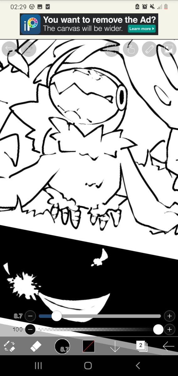 Sneak peak for the next comic before my batteries die and I pass out goidnight 