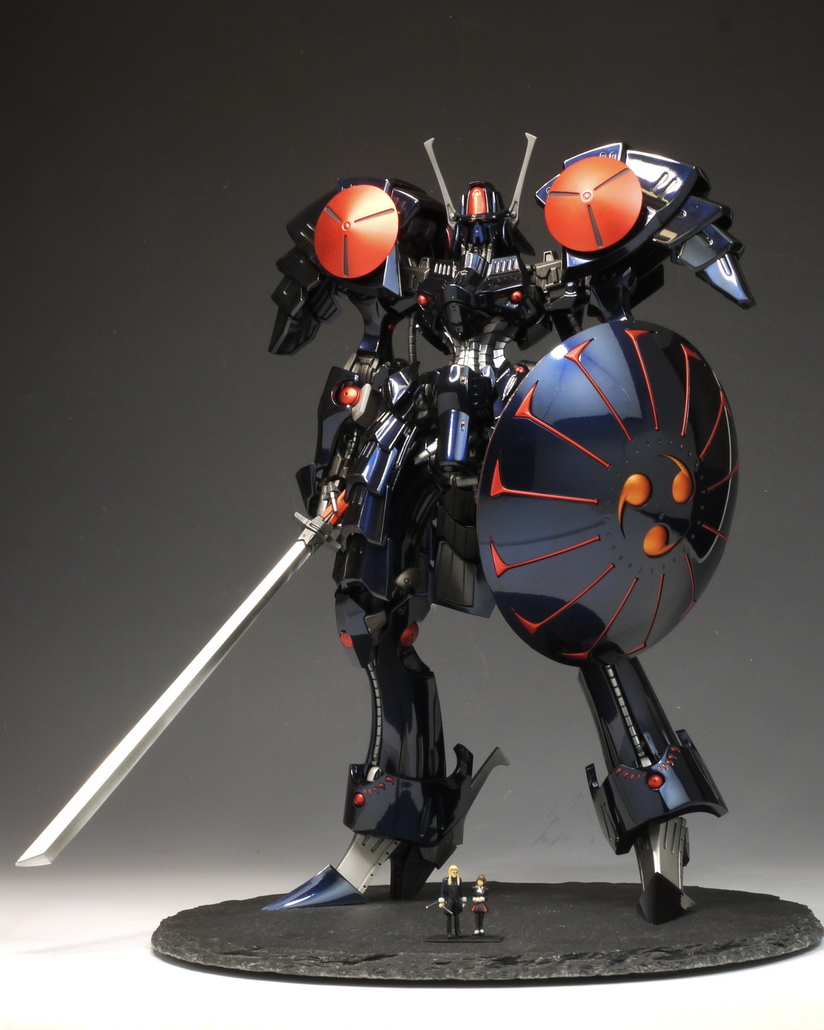 BATSH the Black Knight 1:100 未組立 黒騎士 IMS 1/100 Batsh the Black Knight — VOLKS USA, INC.