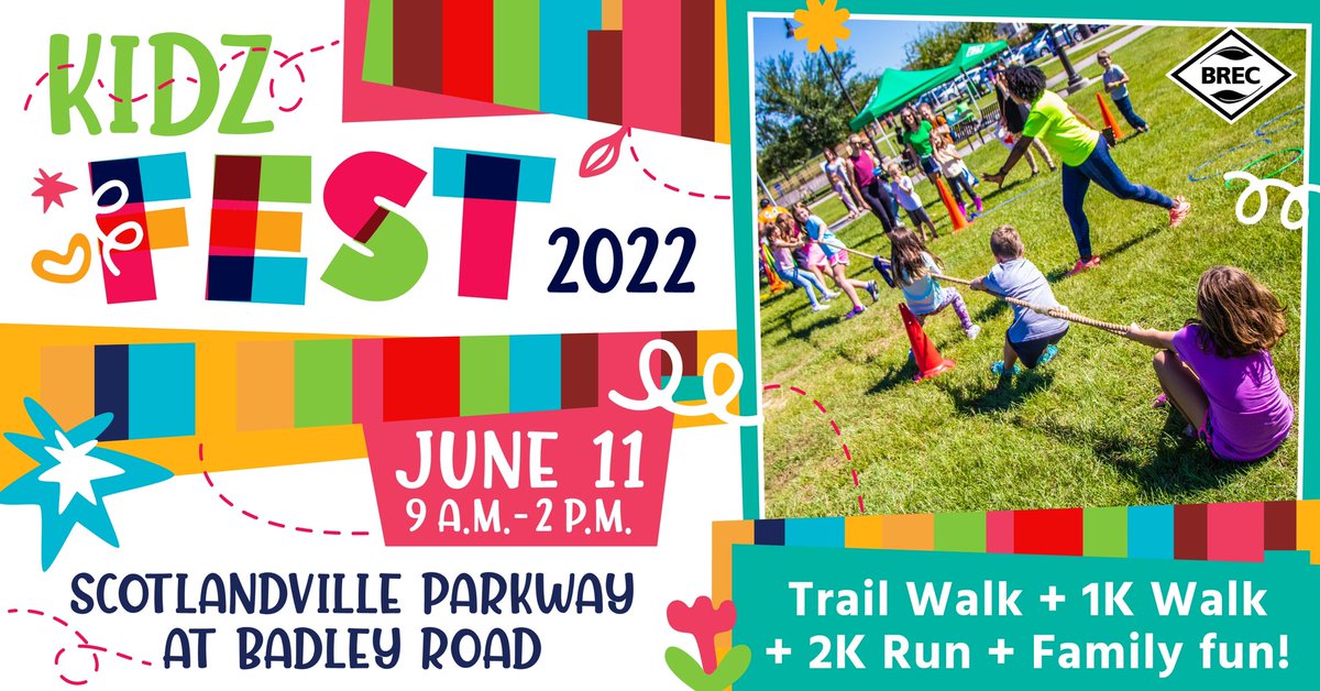 Come out and enjoy a free and fun community family fest with <a href="/BREC/">Brec Carson</a> and CADAV on Saturday, June 11 for 9 a.m.-1 p.m.! Take part in the 1 and 2K walk or run followed by kickball, inflatables, games, airbrushed face painting, food and more!! #BRfamilyfun #findyourfunbr #batonrouge