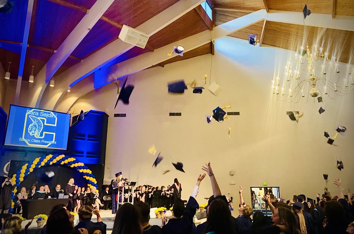 Clawson_Schools's tweet photo. The CHS Class of 2022 graduated on Thursday evening, June 2nd. The ceremony celebrated our graduates as they were surrounded by family, friends &amp; Clawson Public Schools staff. Class of 2022, you are resilient AND ready, and we are so proud of you all! 🎓 #ClawsonPride https://t.co/QXgSNRIIOP