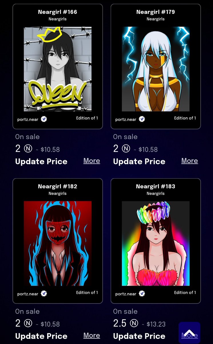 portzdraw's tweet photo. ✨NEARGIRLS✨ available only in Paras !!🤗🥰 $NEAR

Link ⬇️ https://t.co/OKmK3daeLb

#nftcollector #NFTCommunity #NFTCollectibles #HypeDAO #NEARnft https://t.co/9dK1RP41Le