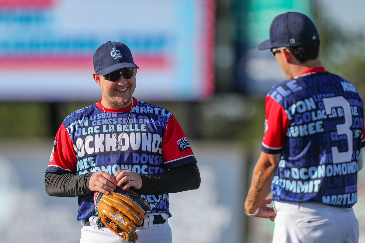 DockHounds's tweet photo. These Wisconsin Weekend jerseys are clean 🧼 

#Ready2Rally | #WisconsinWeekend https://t.co/IrHc6knKOI