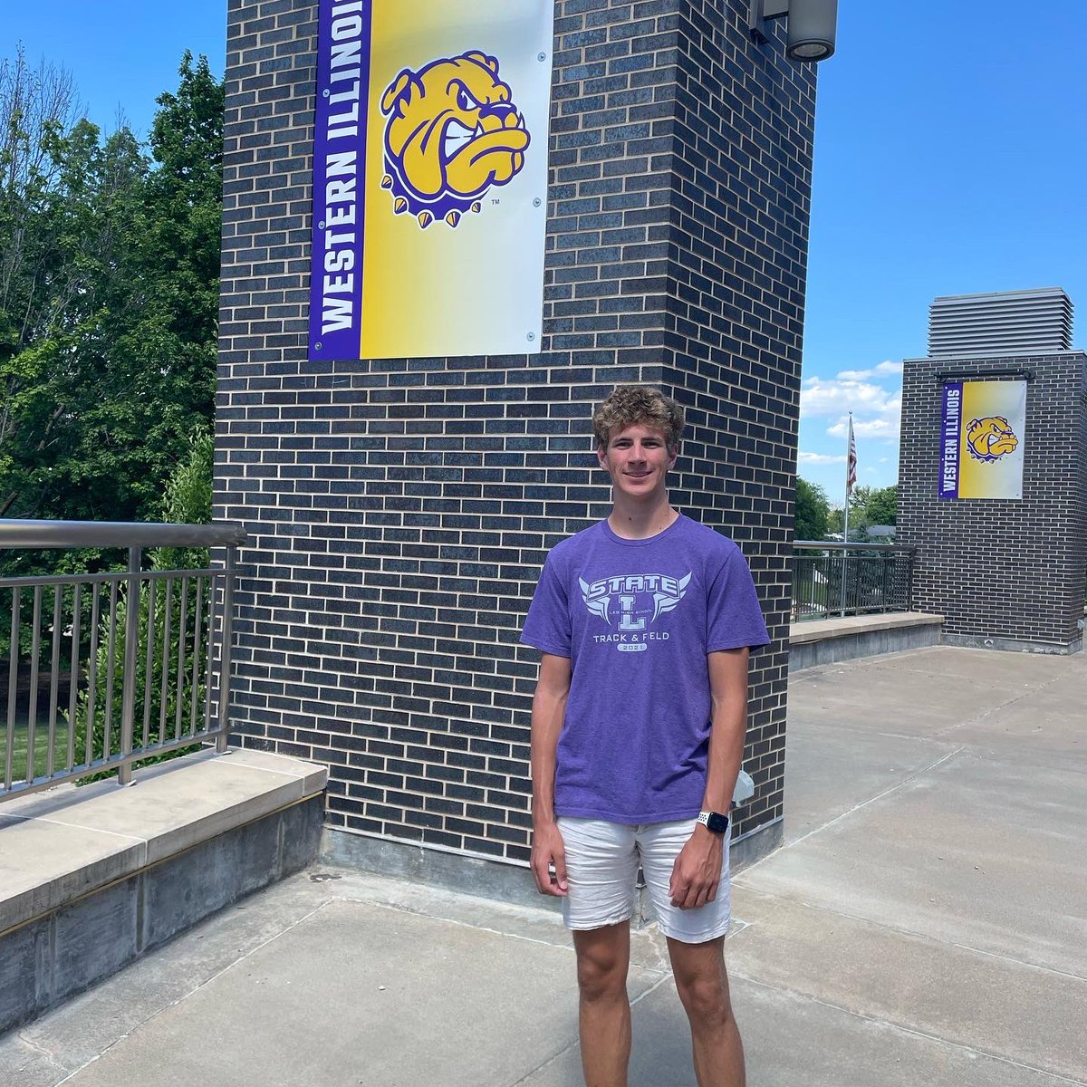 A big thank you to Coach @treybrokaw and the Western Illinois Leathernecks for having me for Track and Field Junior Day! I had a great time touring campus and learning more about the WIU program.
