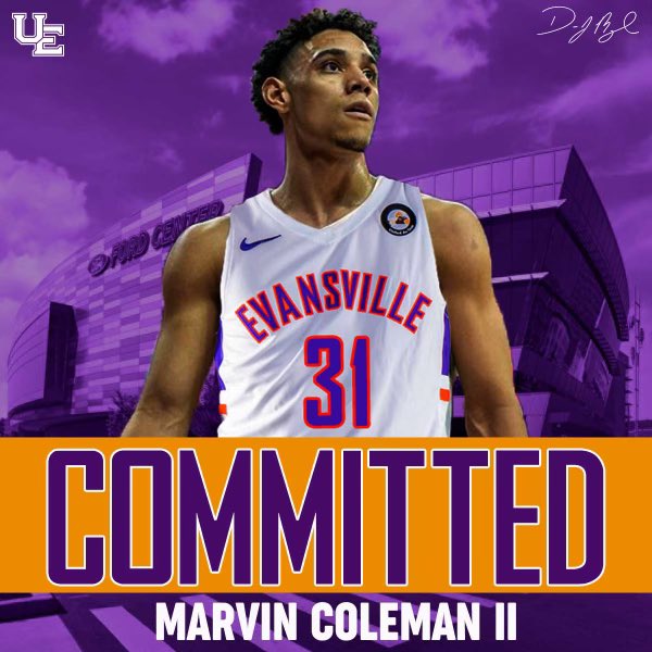 Evansville let’s get to it !!💜🧡 #committed <a href="/CoachRagsUE/">David Ragland</a>