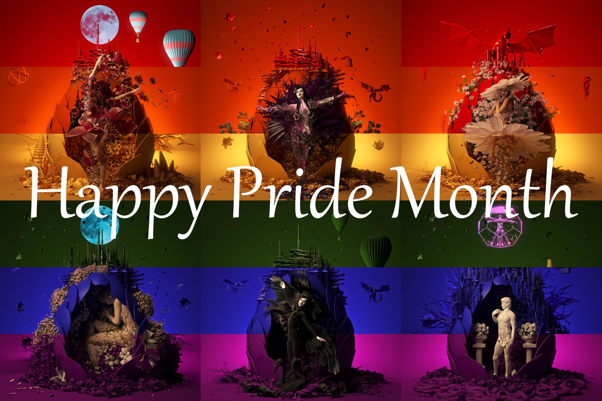 galaxy_eggs's tweet photo. Happy Pride Month from the Galaxy Eggs X Warriors family! https://t.co/50hrZiV7VL