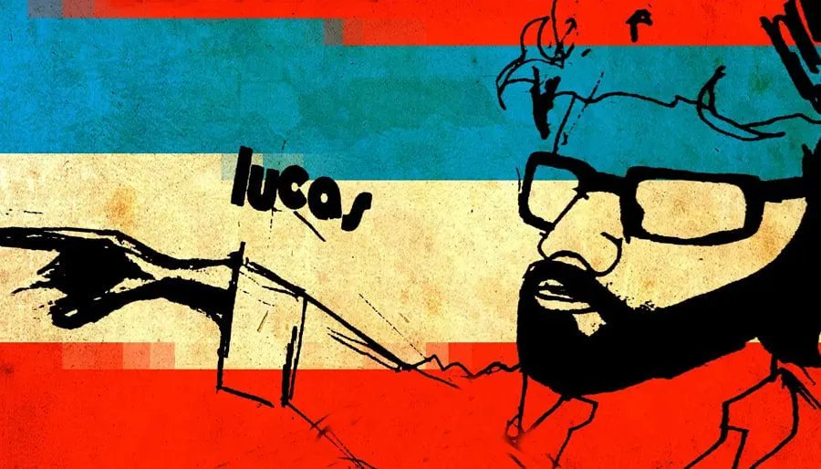 PGSCommunity's tweet image. In a recent letter to ROBSERVATIONS, #ImaginationConnoisseur Mark McKeown shared two works of art he created honoring filmmaker George Lucas and his mentor, Joseph Campbell, and we thought we'd share them with you. thepgs.co/3GK6ahQ #FanArt #PostGeekSingularity