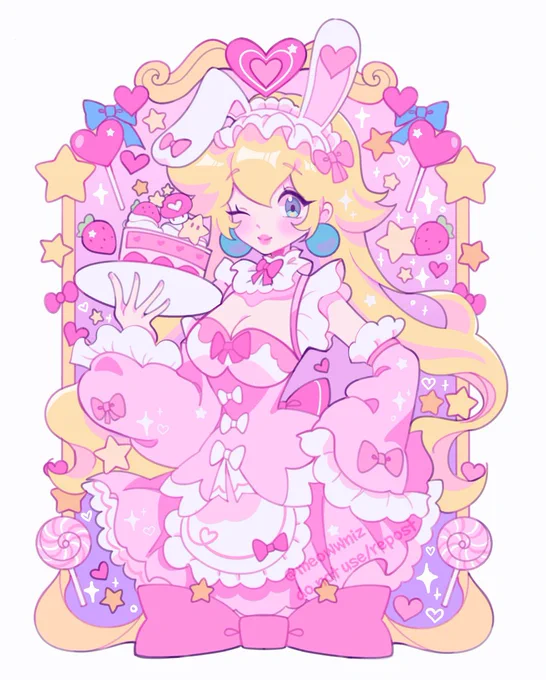 just a bunny maid peach⭐️ 