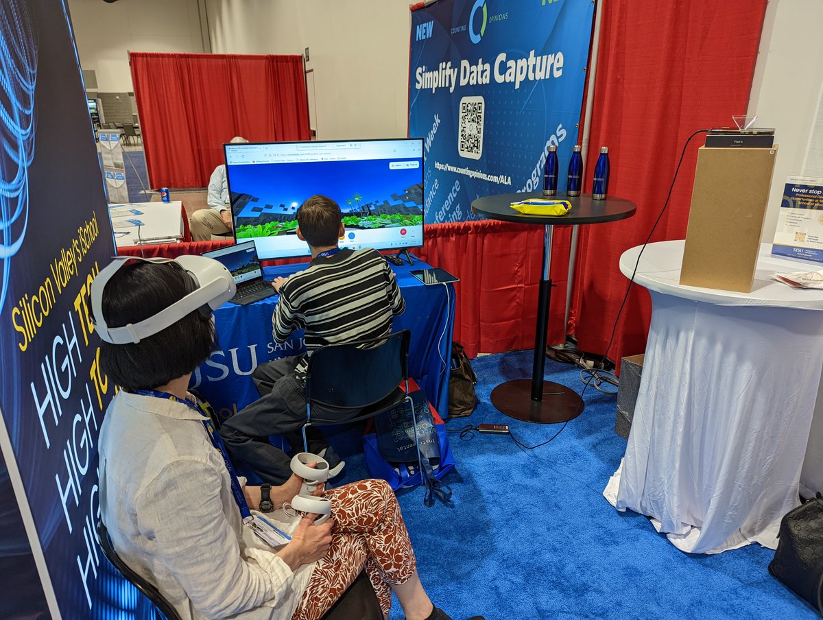 SJSUiSchool's tweet image. We are excited to share a few photos from the @CalLibAssoc Conference in Sacrament, CA! 📸 #CLA2022Conference #SJSU #iSchool #SJSUiSchool