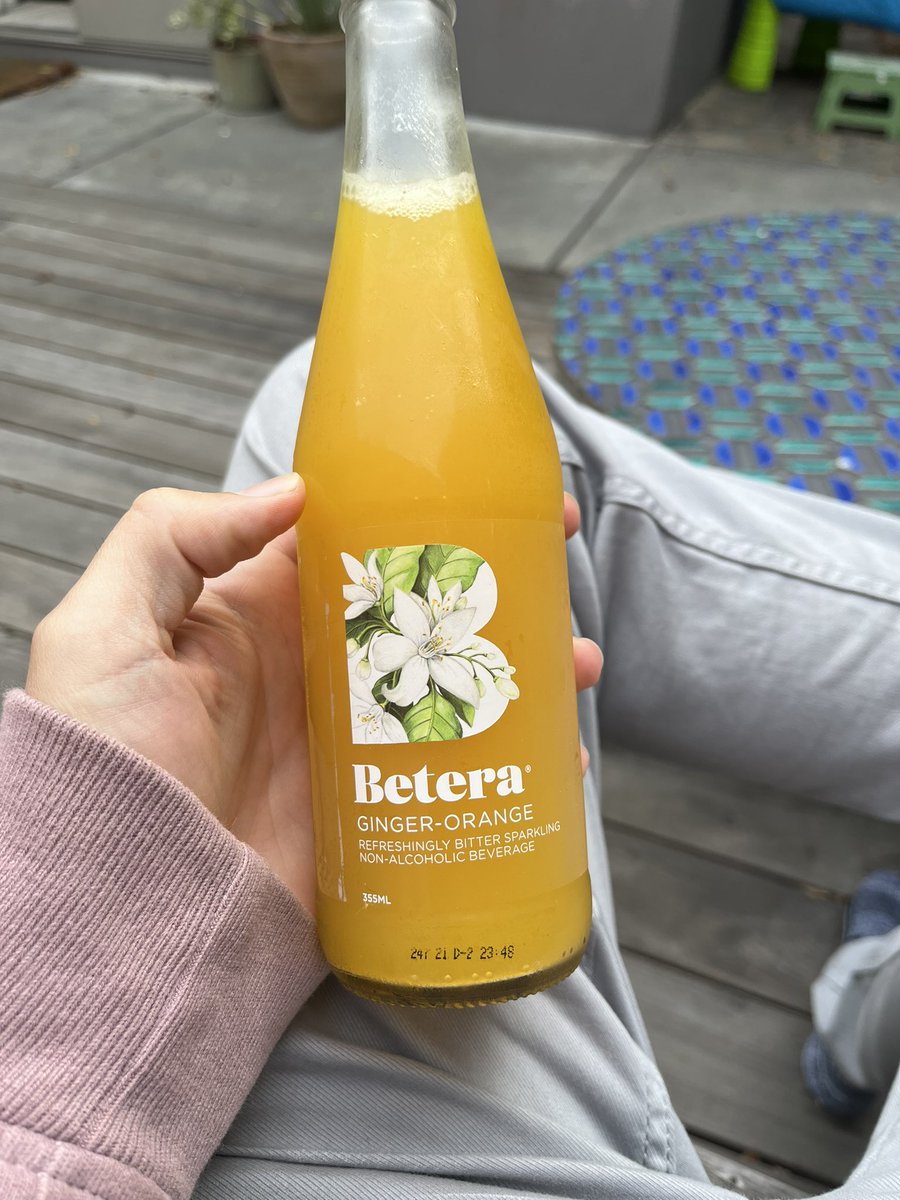 <a href="/aaronvsanchez/">Aaron</a> found my favorite <a href="/drinkbetera/">Betera</a> flavor. Perfect drink after a long week.