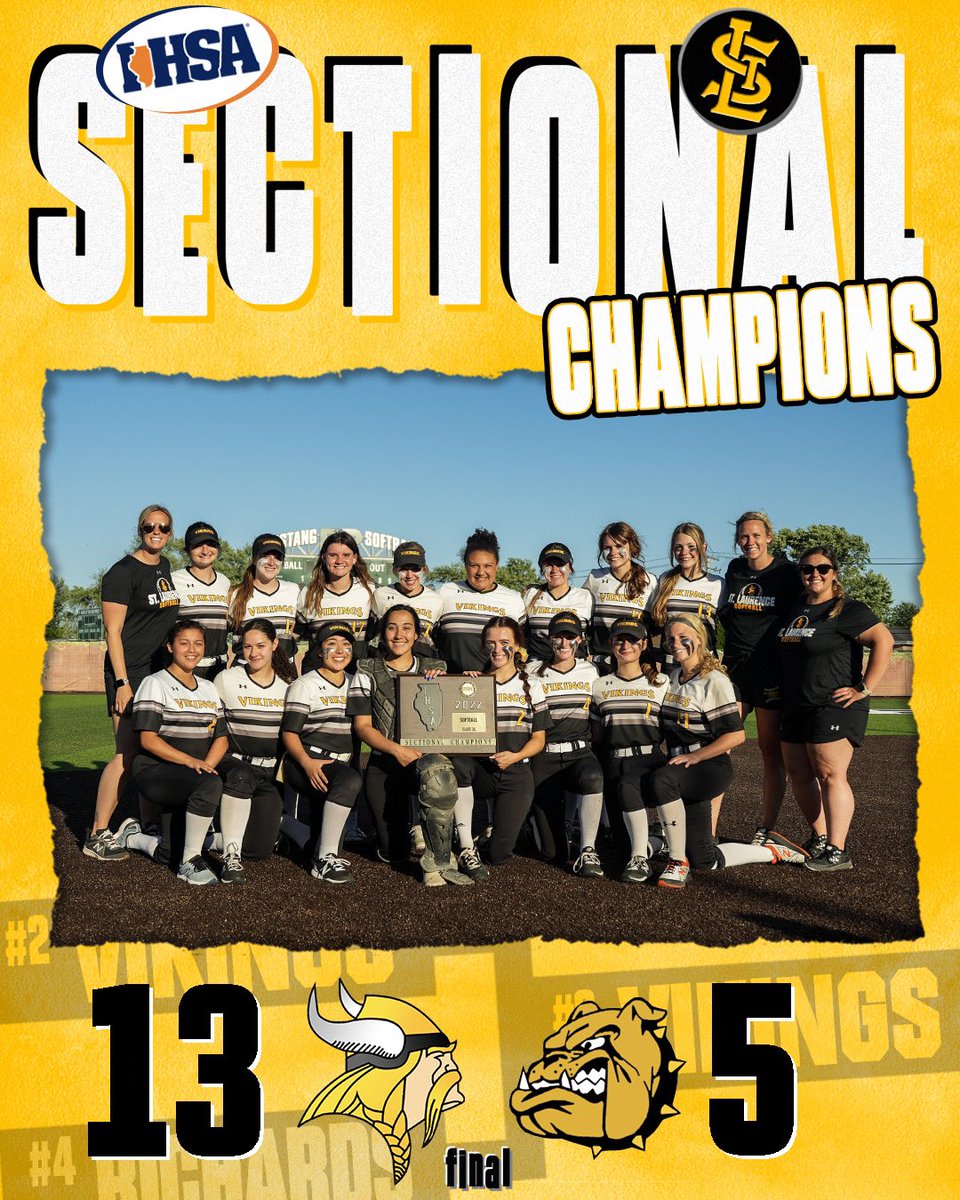 STL_Softball's tweet photo. Your Vikings made school history today snagging our first Sectional Championship! The bats were HOT with 17 hits, multiple hits from S. Klonowski, Sjostrom, Lapinski, Lotus and Juarez. S. Klonowski helped herself out w/ a HOEMRUN and 8 K’s on the mound. On to Supers! #OnVikings https://t.co/upcbMMuKIW