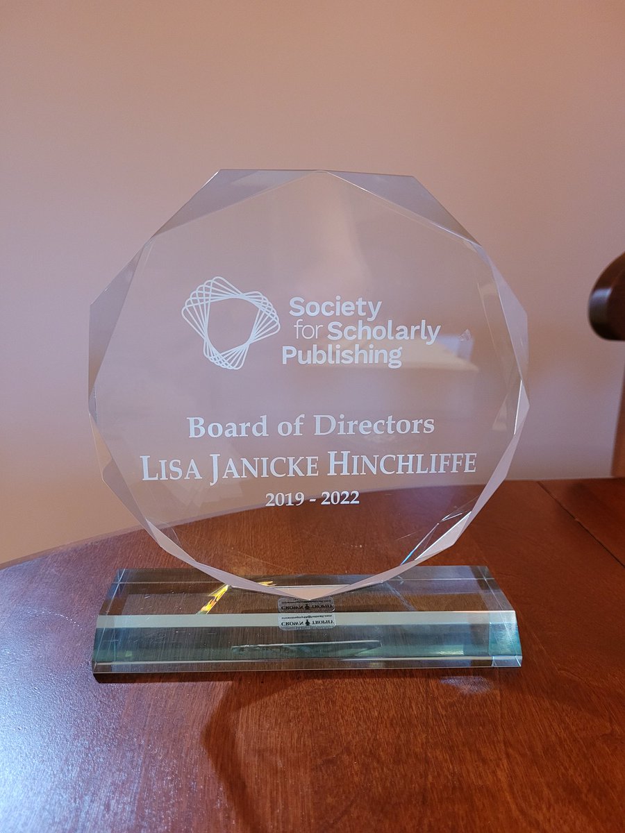 lisalibrarian's tweet image. My heart is full after a week in Chicago at #SSP2022, which included my last meeting as a member of the SSP Board. Impressed this includes my full name, spelled correctly. Thank you SSP!