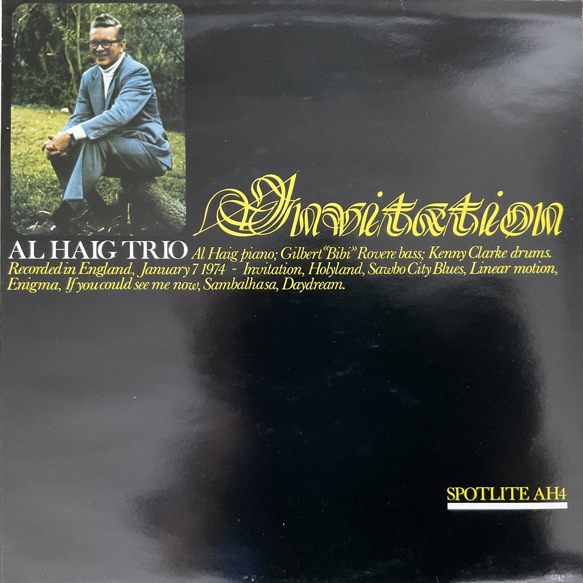 BeginnerJazz's tweet photo. 本日3枚目は
アル・ハイグ〔Invitation〕
#AlHaig
#GilbertRovere
#KennyClarke
#Invitation https://t.co/KDZz2BxIkJ