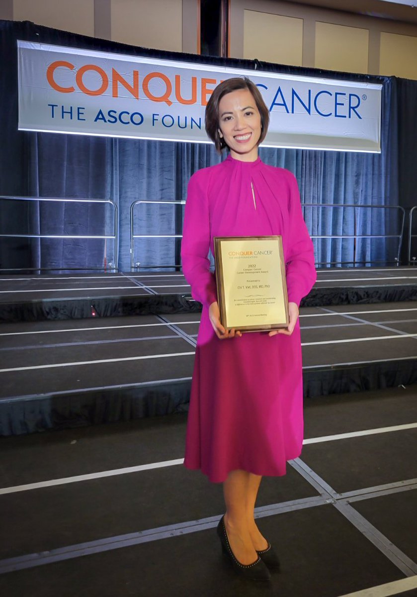 drchiviet's tweet photo. Such an honor to be awarded the @ASCO @ConquerCancerFd Career Development Grant, a first for @LLUHealth @LLUMedCenter! Looking forward to advancing head and neck cancer biomarker research with this opportunity. https://t.co/naWf2nU3qJ