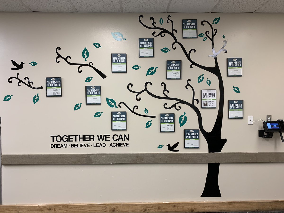 Celebrating my team members!