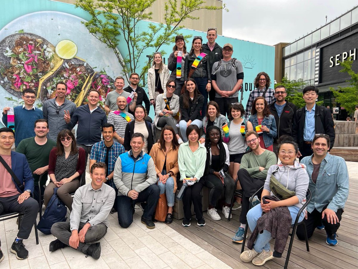 JWalker604's tweet photo. It was so great to have over 30 of our @spirit_of_urban transportation planners and engineers from across Canada brought together for post-#cite2022quad conference team building, workshops and a practice strategy session. #transportation #teambuilding #learning #planning https://t.co/mqxS5BCmmN