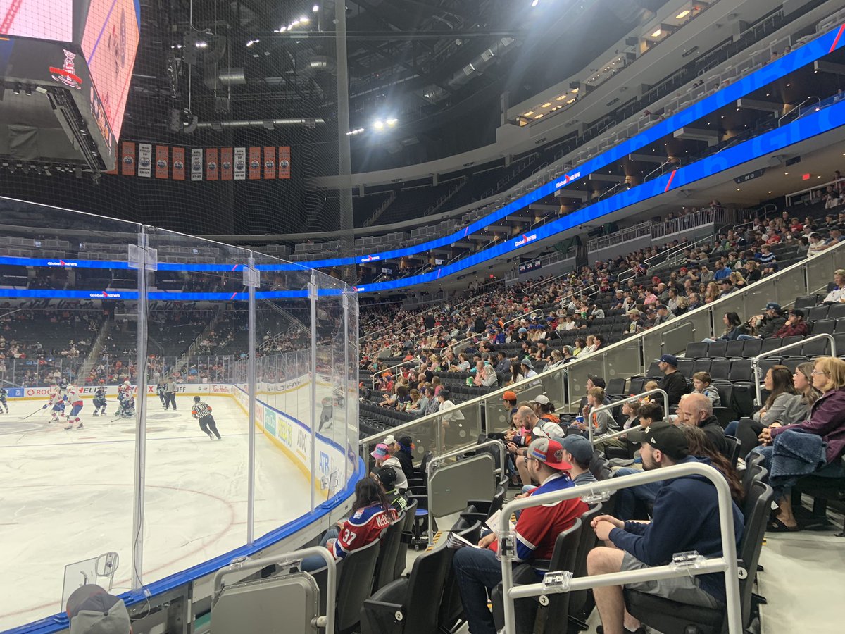 AdamWalker74's tweet photo. @JasonGregor @Jason_Strudwick pass on the word! The City of Edmonton can have a better showing than this for the @WHL Finals https://t.co/emGdgHOz2v
