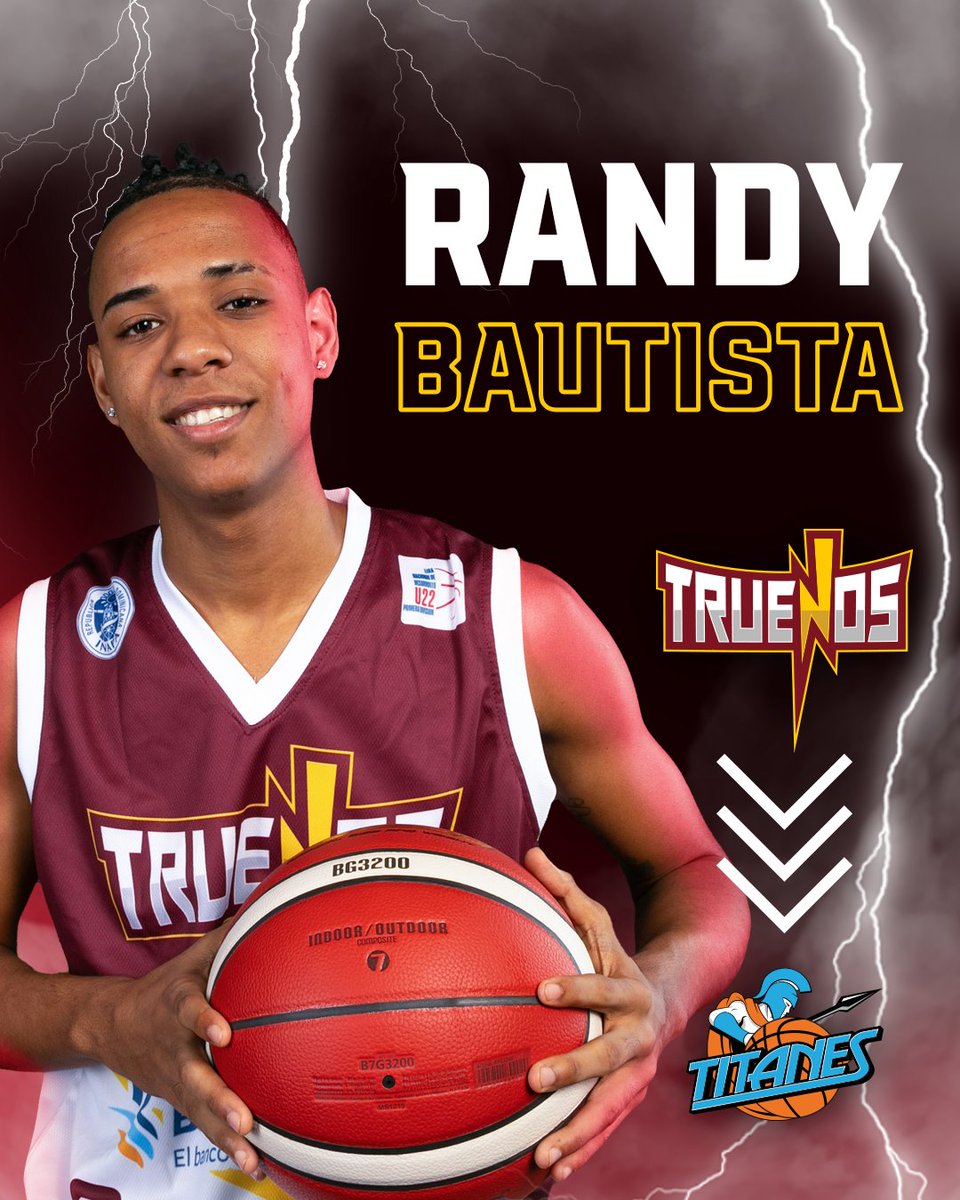 Randy Bautista pasa a formar parte del equipo profesional Titanes del Distrito Nacional, de la Liga Nacional de Baloncesto (LNB)