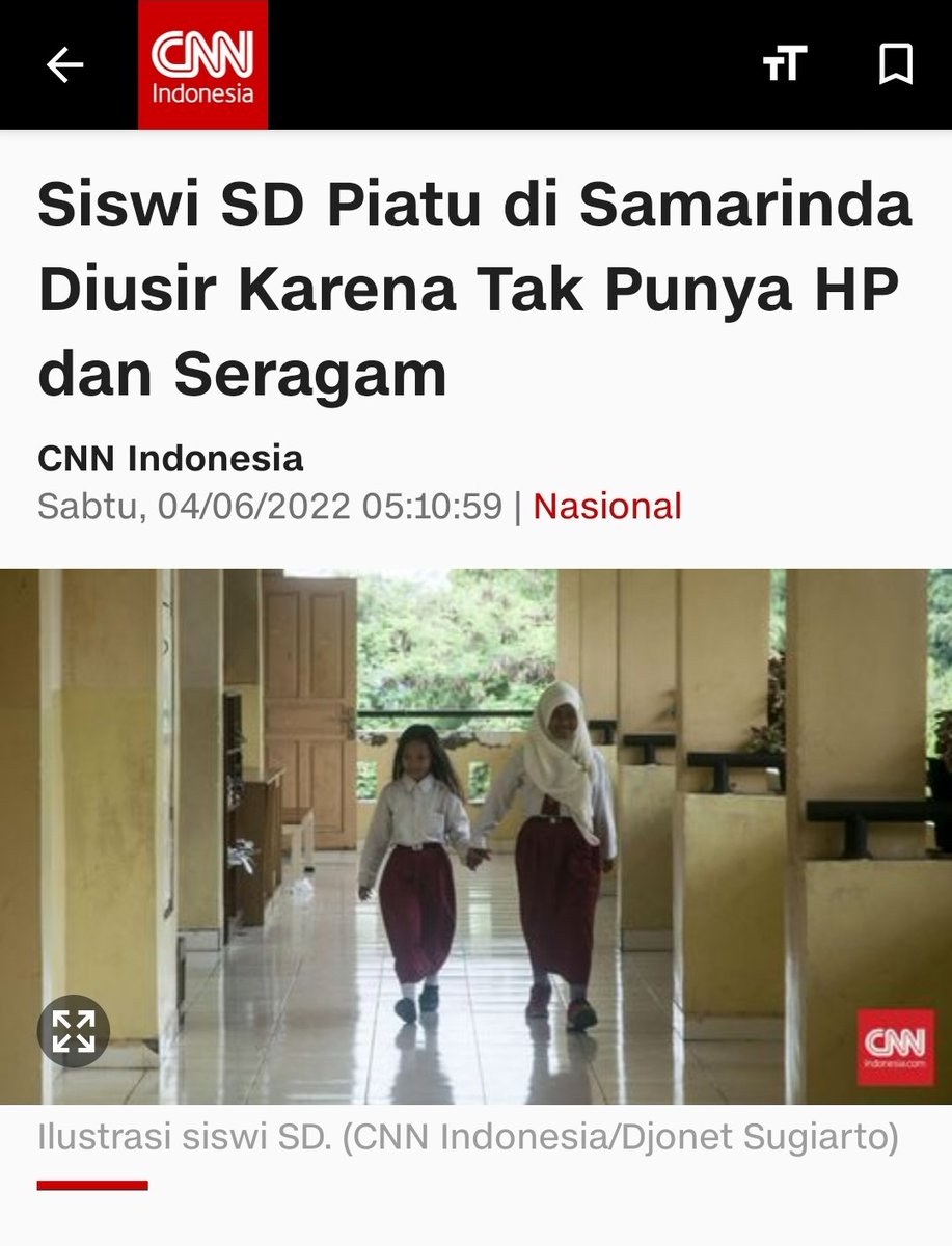Dear mba Chusnul <a href="/ChusnulCh__/">IG chchotimah</a>,

#RelawanGanjar di sana bisa bantu tidak supaya anak piatu yg masih SD ini bisa mendapatkan pendidikan secara layak. Histori nya ada di link bawah ini.

🙏
cnnindonesia.com/nasional/20220…
