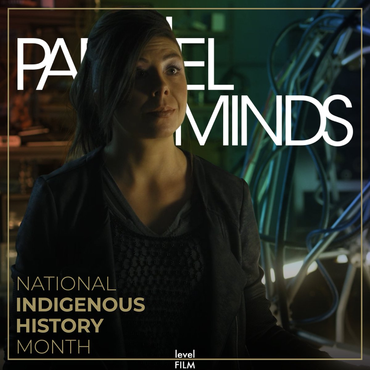 levelFILM's tweet image. Directed by Métis Canadian filmmaker Benjamin Ross Hayden, the futuristic Indigenous thriller 𝙿𝚊𝚛𝚊𝚕𝚕𝚎𝚕 𝙼𝚒𝚗𝚍𝚜 is our next selection for National Indigenous History Month selection level.film/#/film/paralle… #IndigenousFilms