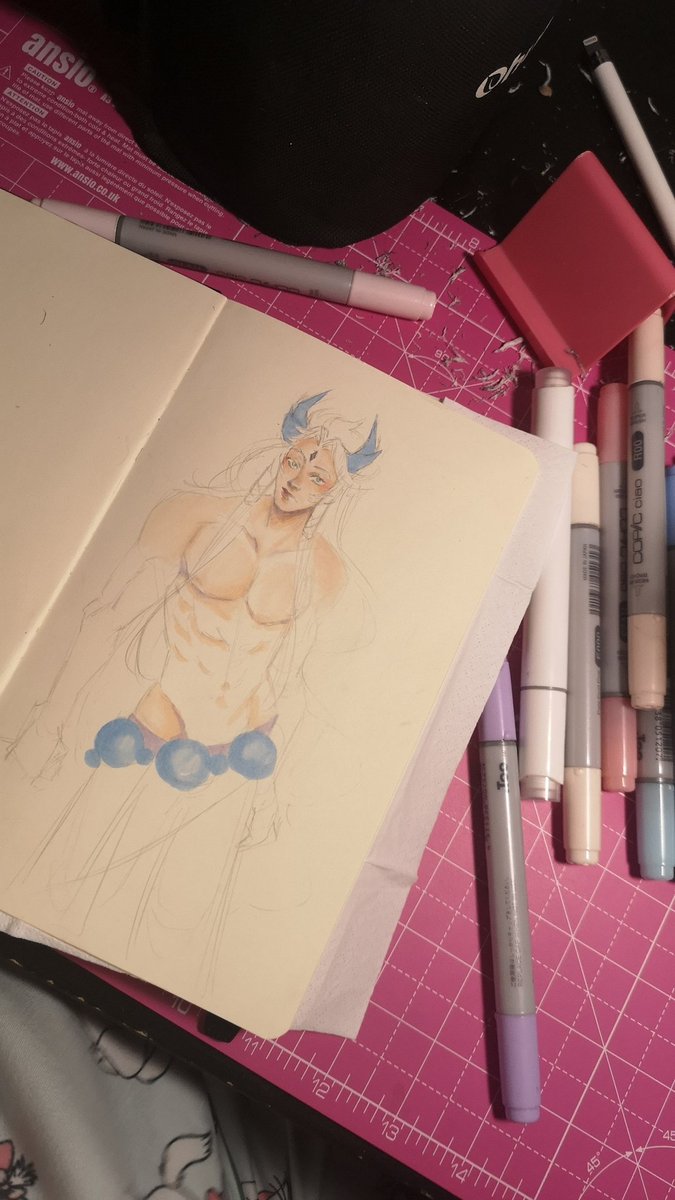 Hidekohchan's tweet image. A little WIP of Yone from League of Legends ❤️ 

#yone #leagueoflegendsfanart #leagueoflegends #riotgames #fanart #artwork #wip #sketch #art #artist