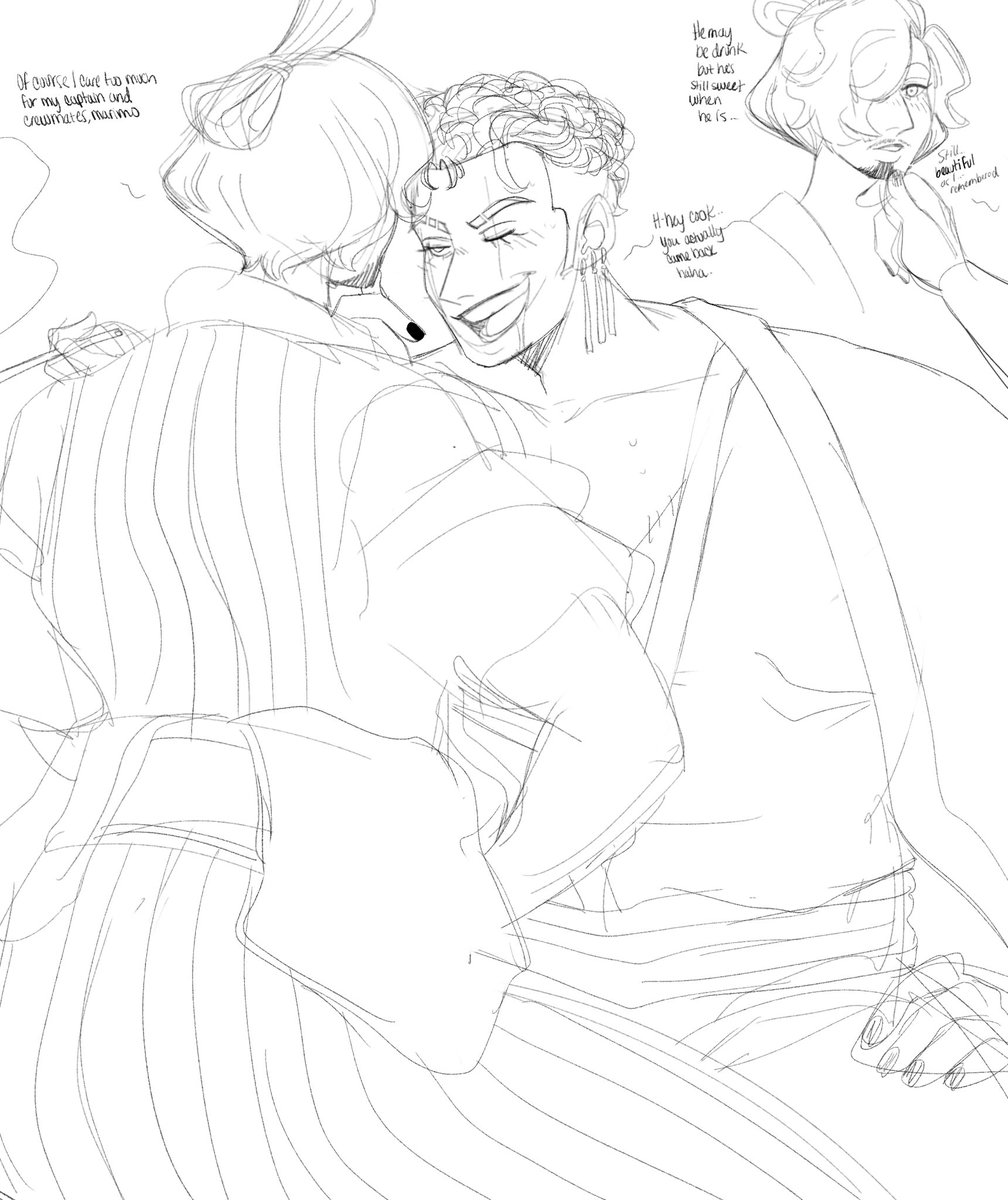 Wano Zosan reunion that I hope to draw more of but doubt I ever will 