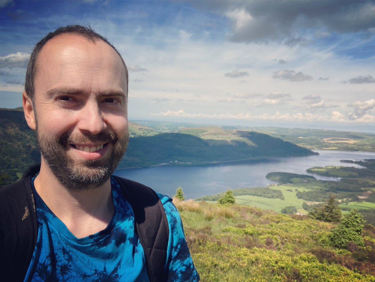 Made it to the top with the kids! ⛰