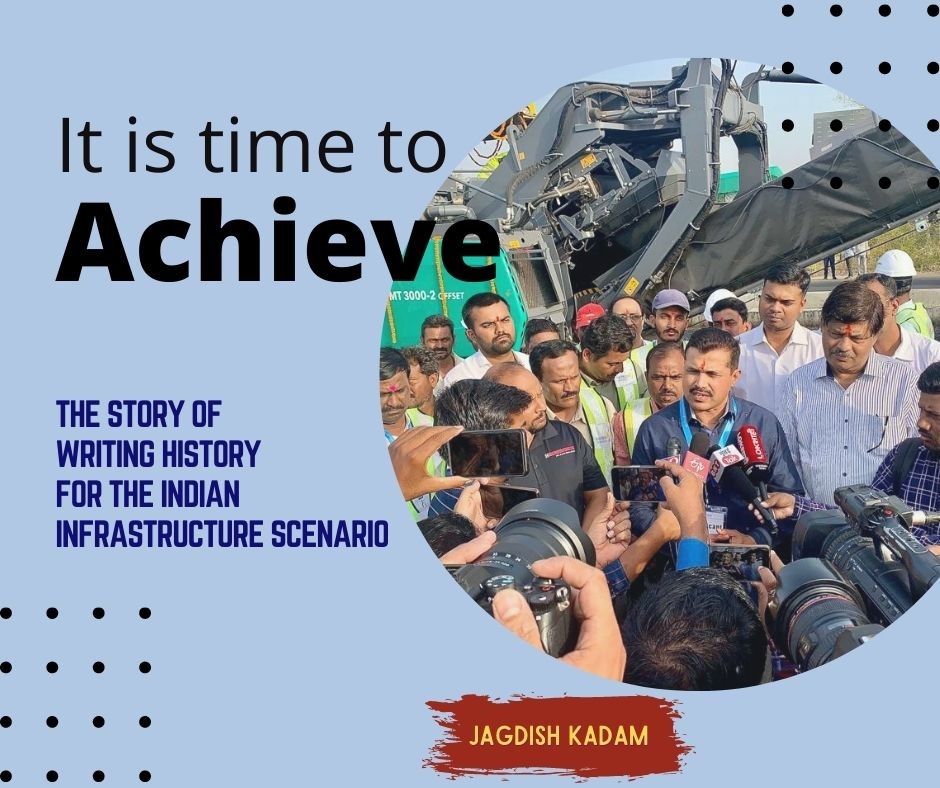 Jagdish_Kadam07's tweet photo. The section of road on NH no. 6 that we chose to make an attempt, for the Guinness World records title has a story of its own. #Jagdishkadam #rajpathinfra #infrastructuredevelopment #TimeToAchieve #GWR #GatiShakti #PragatiKaHighway https://t.co/Y8hMepqdSx