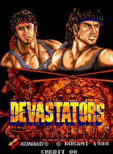 SirArturo3's tweet photo. Más misiones imposibles, esta vez de la mano de #Konami! En este #Devastators en plan a lo Rambo, asumimos el papel de dos mercenarios, de deben impedir que un malvado dictador asuma el control de un pequeño país, que nos ha contratado para evitarlo!
#Retrogames #PixelArt #arcade https://t.co/Axb9P28VmU