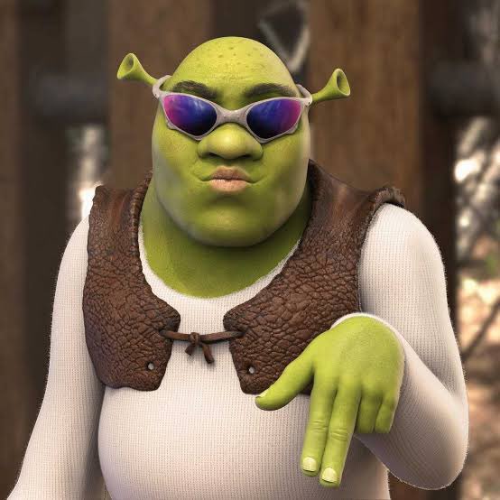 miraiirini's tweet photo. When you’re drunk and trying to explain Shrek memes in Japanese but no one cares 🥲 #shrek https://t.co/Mi83gj88iz