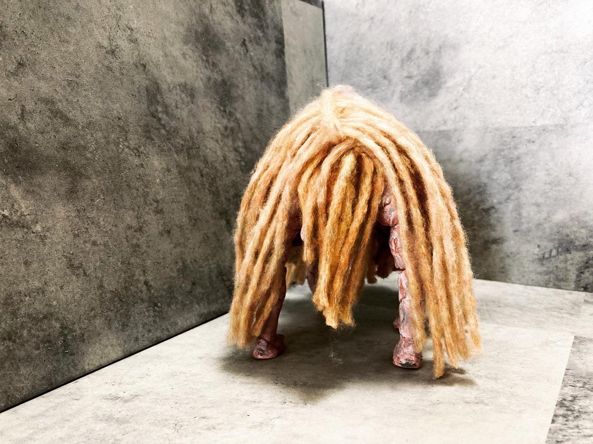 junijichan's tweet photo. 「Junk Head 」に創作意欲を刺激された息子(E)8歳。
第10作目③
「トロちゃん お色直し」
(100均ふわふわ粘土で作製)
毛皮は母作製。
インスタ↓
https://t.co/jREpjLa9s9
#junkhead
#torochan
#fanart
#clay
#ジャンクヘッド
#トロちゃん
#ファンアート
#粘土
#子供の工作
#8才 https://t.co/zbDLtz21k8