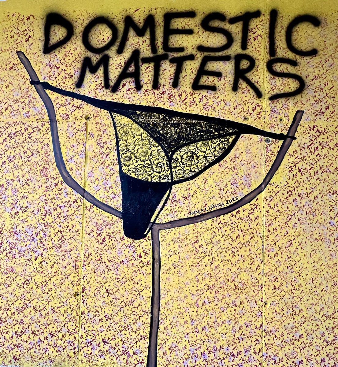 InmaLinana's tweet photo. Domestic Matters en #GraffiteaCheste. Las #FeministArt hemos intervenido esta vez para @PorTiMujerONGD
#domesticmatters #inmaliñana #artfestival #streetart #urbanart #femaleartist #art #muralart https://t.co/NNYfXZLc91