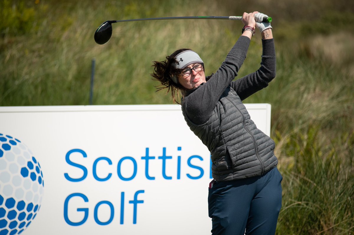 The final last-16 tie is about to get underway as Jennifer Saxton and Emma Logie head out at <a href="/TrumpScotland/">Trump International, Scotland</a>.

Keep up to date with all 8 last-16 ties 👉🏻 scottishgolf.org/competition/?c…