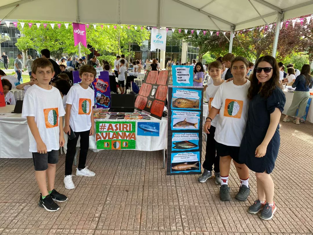 UOGaziemir's tweet photo. #dijitalzihinler ve #nani grubumuzun Bahçeşehir Future Kampüste gerçekleşen #UMakerFest heyecanı başladı. 😍🥰🏃♂️
Öğrencilerimize başarılar diliyoruz. 🙏🤖🥰
#UğurluOlmak https://t.co/WMCIfcwyBY