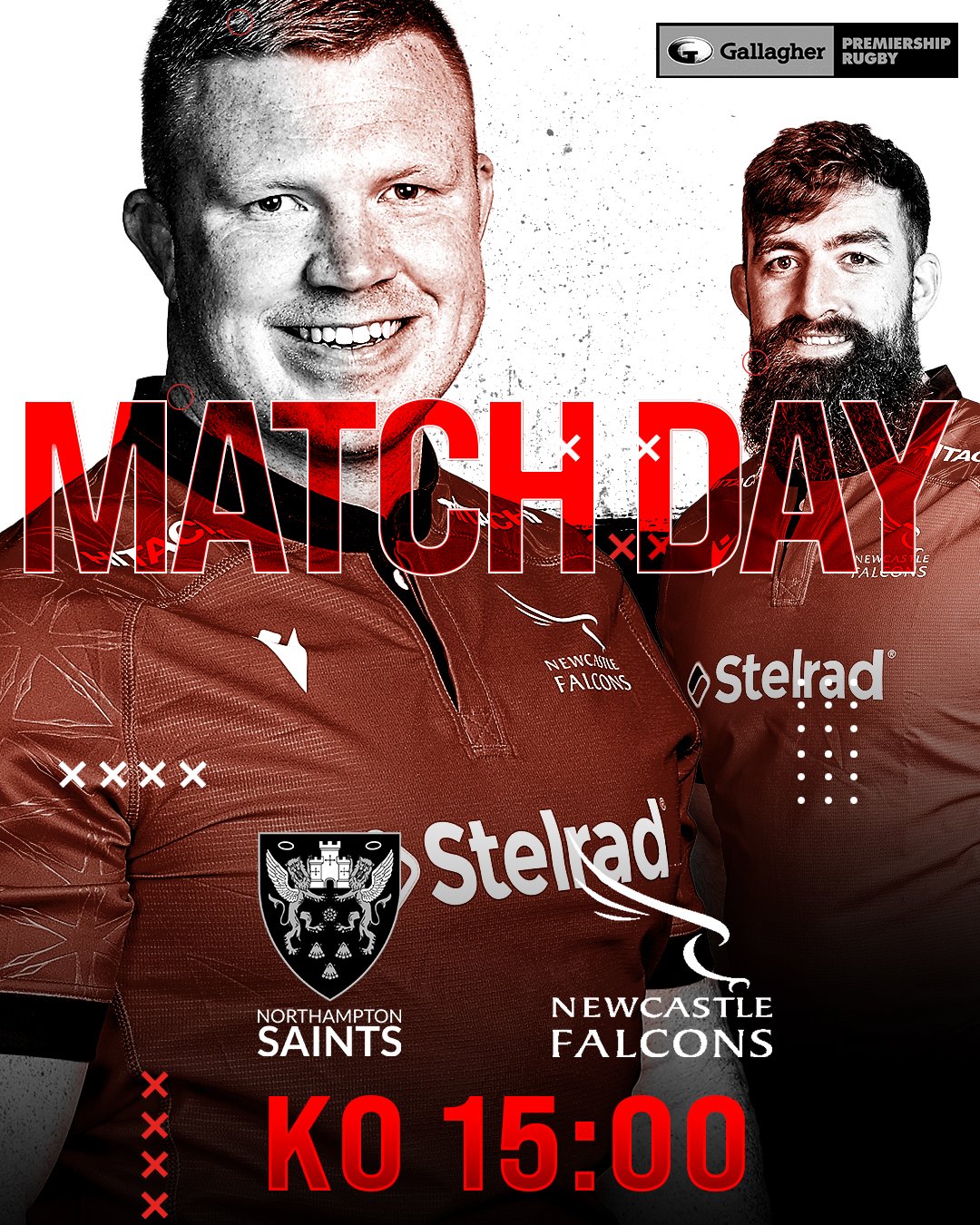 Newcastle Falcons on Twitter "IT'S MATCH DAY! Newcastle Falcons are in
