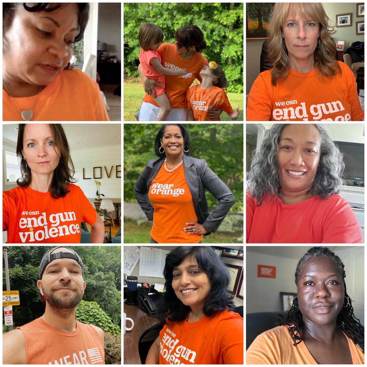 MomsDemand's tweet photo. Wow, America! We are overwhelmed by the incredible show of support today for #WearOrange for National Gun Violence Awareness Day! 

Now, let’s channel our energy by demanding our lawmakers take BOLD action to end this crisis. Text BOLD to 644-33 to send your senators a message! https://t.co/gTCasv38u9