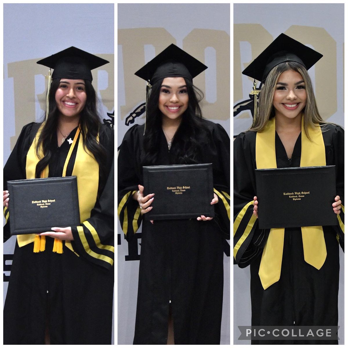 lubbockhs_cheer's tweet photo. We are so proud of all of our senior graduates and all of their accomplishments. We can't wait to see what your future brings. Congratulations Emily, Aryana, Javier, Sonia, Yasmin, and Karina! 
ONCE A WESTERNER, ALWAYS A WESTERNER.
🖤💛📣🎓 #classof2022 #lhscheer #lubbockhigh https://t.co/YdHAI2SJuj