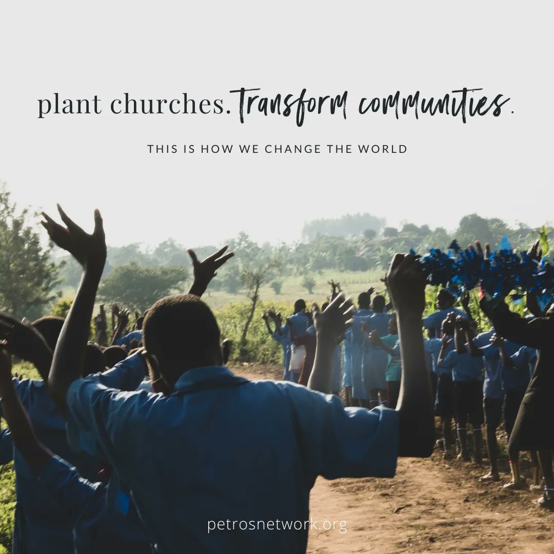 PetrosNetwork's tweet photo. Community-wide transformation starts with a church plant.

#plantchurches #transformcommunities #thisishowwechangetheworld #unreachedpeople #persecutedchurch #finishingthetask #greatcommission #petrosnetwork https://t.co/D6Wm4M5Mkl