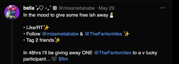 amp_ci's tweet photo. SO stoked that I caught bella ˚ ༘♡ ⋆。˚ ꕥ
in the mood! #Fantomiteandchill #THEZENITH
#NFT #NFTGiveaways #NFTCommunity
@TheFantomites @missmetababe https://t.co/SJ5VdK1gFn