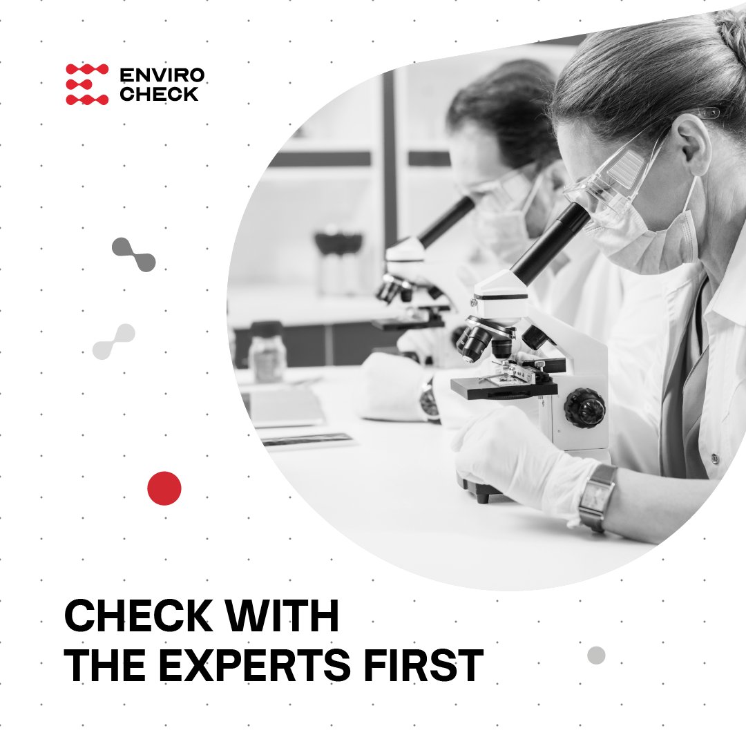 You want a pro that can tick all the boxes. Envirocheck can test for all the major harmful elements found indoors.