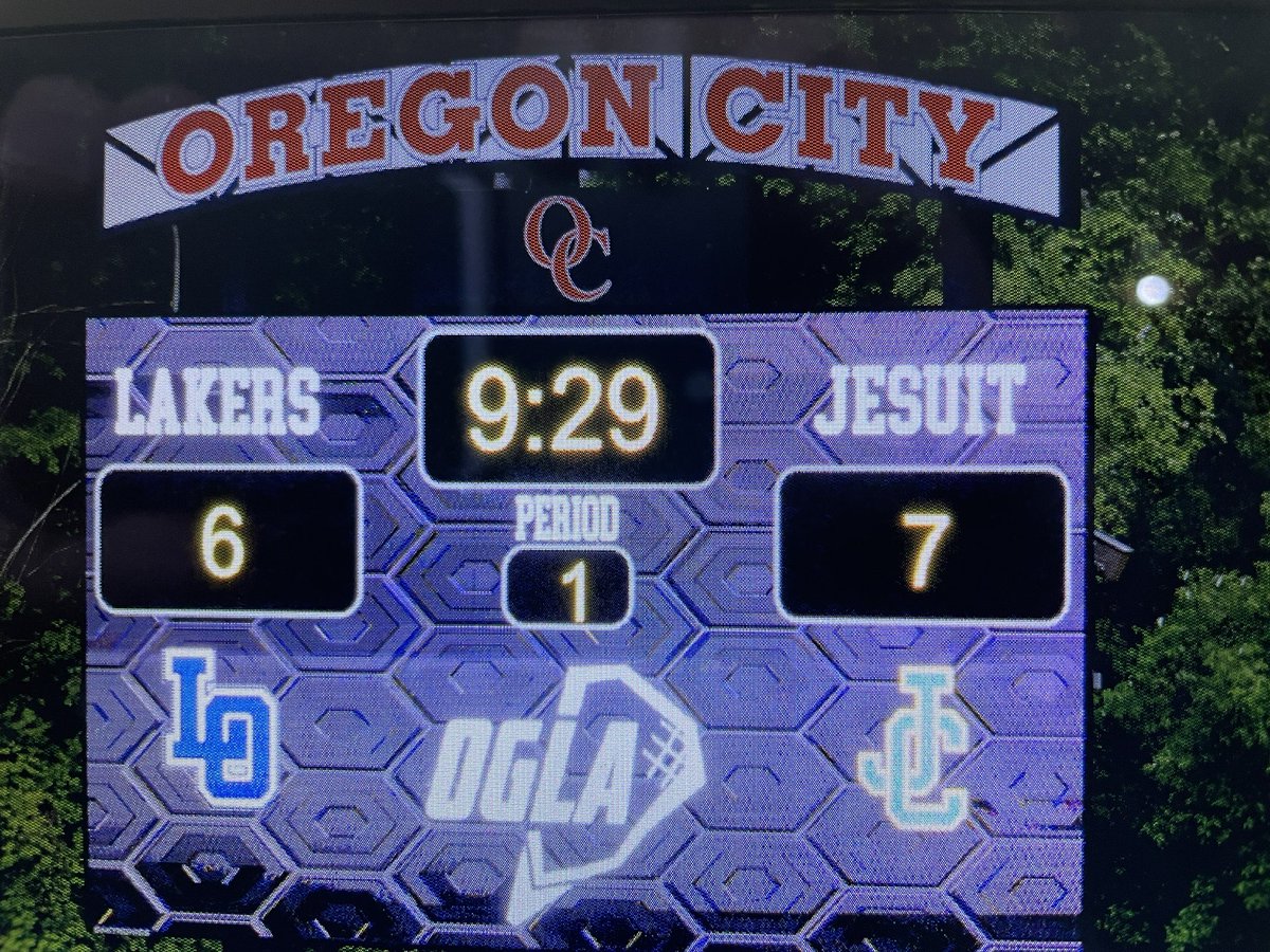 Halftime at the <a href="/oregongirlslax/">OGLA</a> state championship.