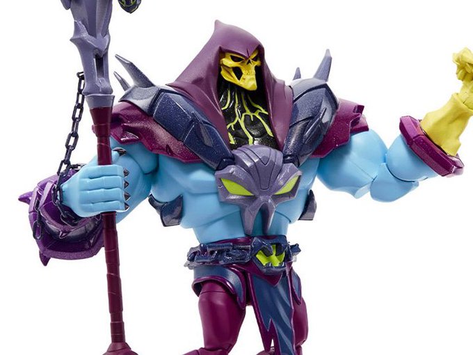 Mattel Masterverse wave5 Skeletor
このスケルターめちゃくちゃいい、かっこいい、欲しい…フル可動だし!
日本で入れてくれるとこないかな‼︎(h 