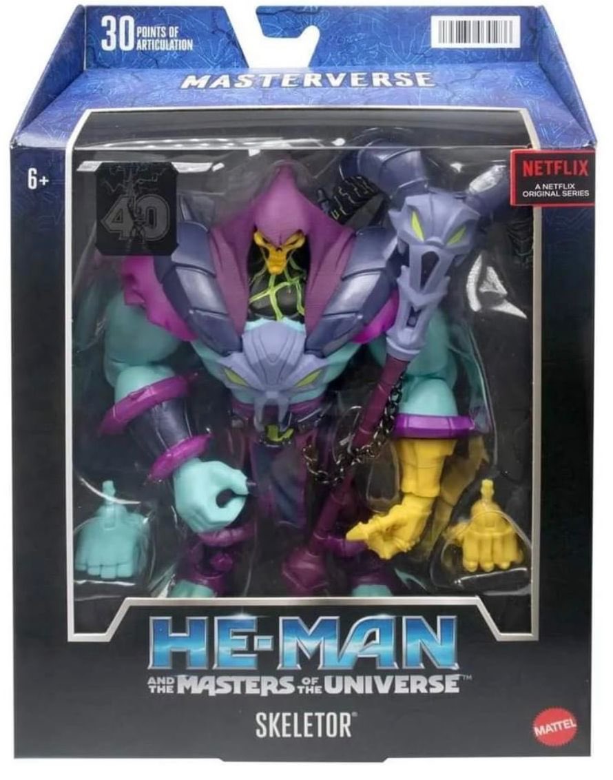 Mattel Masterverse wave5 Skeletor
このスケルターめちゃくちゃいい、かっこいい、欲しい…フル可動だし!
日本で入れてくれるとこないかな‼︎(h 
