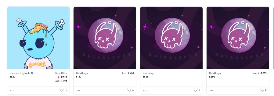 Doing my part to help @QuirkiesNFT to rebound from post Airdrop sales. Sniped a nice Pizza Trait off floor and grabbed a few Quirklings for the Reveal! 

Extremely excited to have seen the synergy between Quirks and @Killabears. Projects supporting each other is beautiful! ♥️🐻🔪