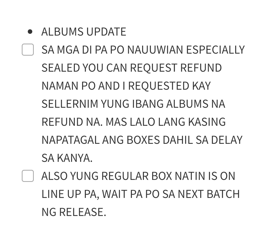 GgukieCustomer's tweet photo. SPECIAL ANNOUNCEMENT PO!!!

- PACHECK DIN PO NG REFUND MLIST IF TAMA PO ANG AMOUNT NA NAKALAGAY SA INYO. PLEASE WAIT FOR THE FURTHER ANNOUNCEMENT. https://t.co/lXmJOlhoc2