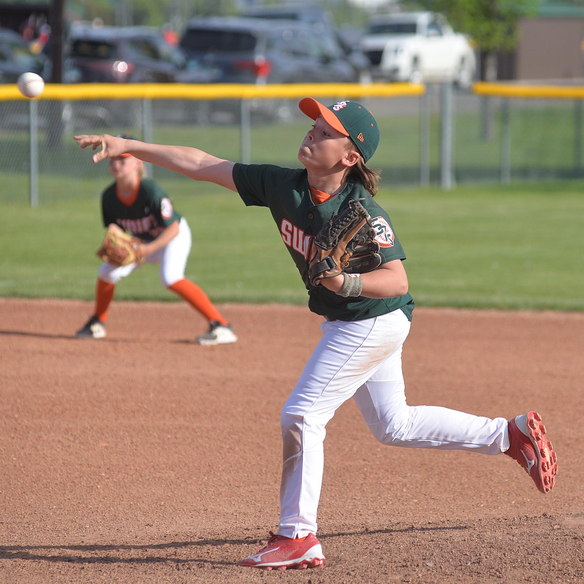 swbooster's tweet photo. The Swift Current 11U AAA Black Diamond Energy Solutions 57's opened their home tournament with an 11-10 win on Friday. They are back on Sharon Hogg Field on Saturday at 11 a.m. https://t.co/eFfg5xxfCg