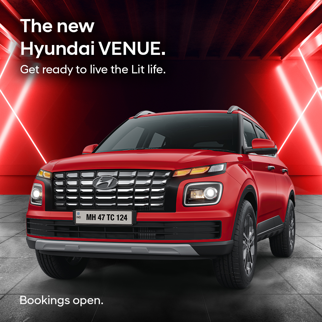 Hyundai India on Twitter: "The booking for the new Hyundai VENUE is now ...