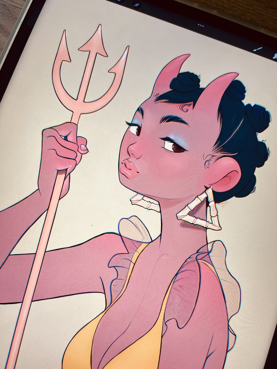 HoshiPeachArt's tweet photo. Gm side eye from Kalypso 💖 https://t.co/dtkQW08tlX