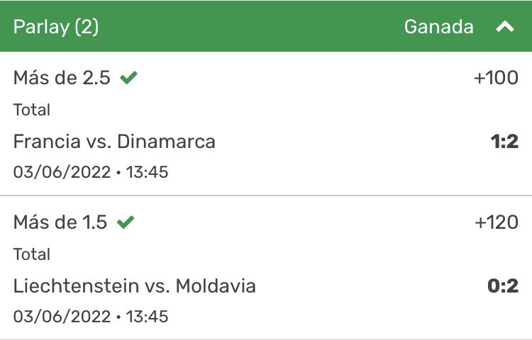 MasterpicksDo's tweet image. No mms! Lo que acabamos de ganar hoy…🤟🏻🤟🏻🤑

#NationsLeague .. +260 y Live de +410

#MLB Súper Parley +1100 y +1050

Le pegamos a 12 juegos de MLB divididos en 2 Parleys 😱😱… De no creerse!! Doblamos Bank en el grupo..

Lo siento tío @playdoitmexico.. qué tal @PlaysOfTheWeek