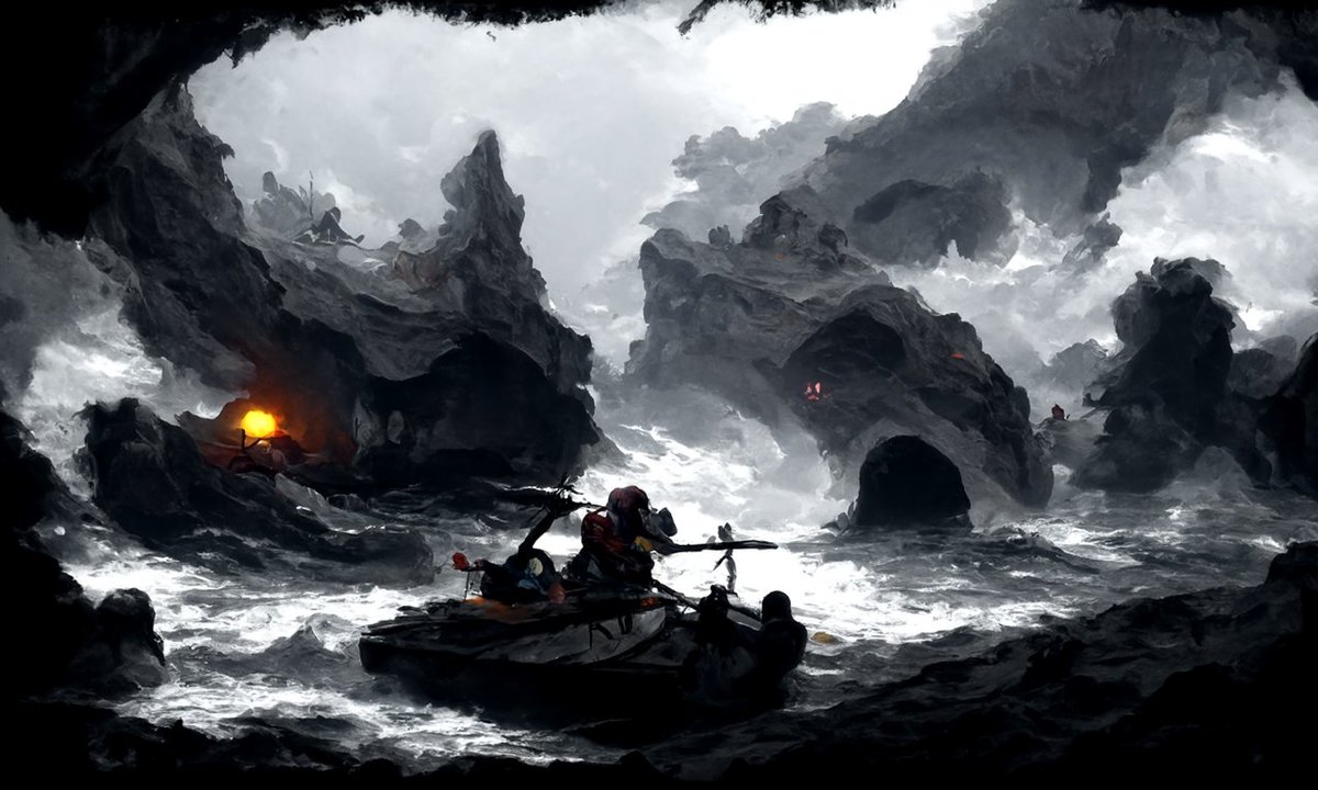 Human Ai collab... ideation explosion!
#ai #procgenart #CGI #pirates #skullcove